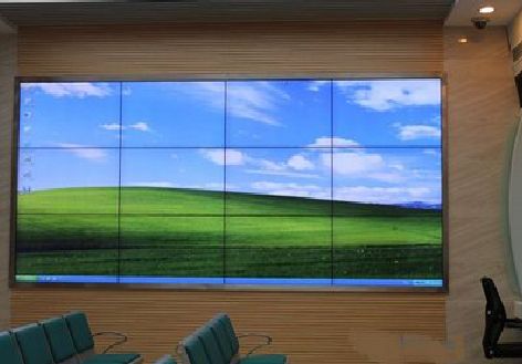 来安液晶拼接屏的另类用法。