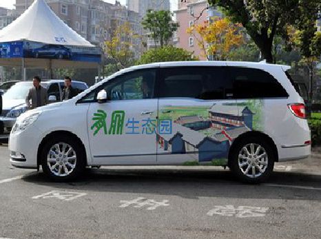 来安户外车贴喷绘如何保持效果?